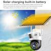 LS VISION 8MP Solar Camera 4G Wireless WiFi Dual Lens CCTV 4K Dual Screen Security Protection Human Detection PTZ Waterproof Outdoors Cam