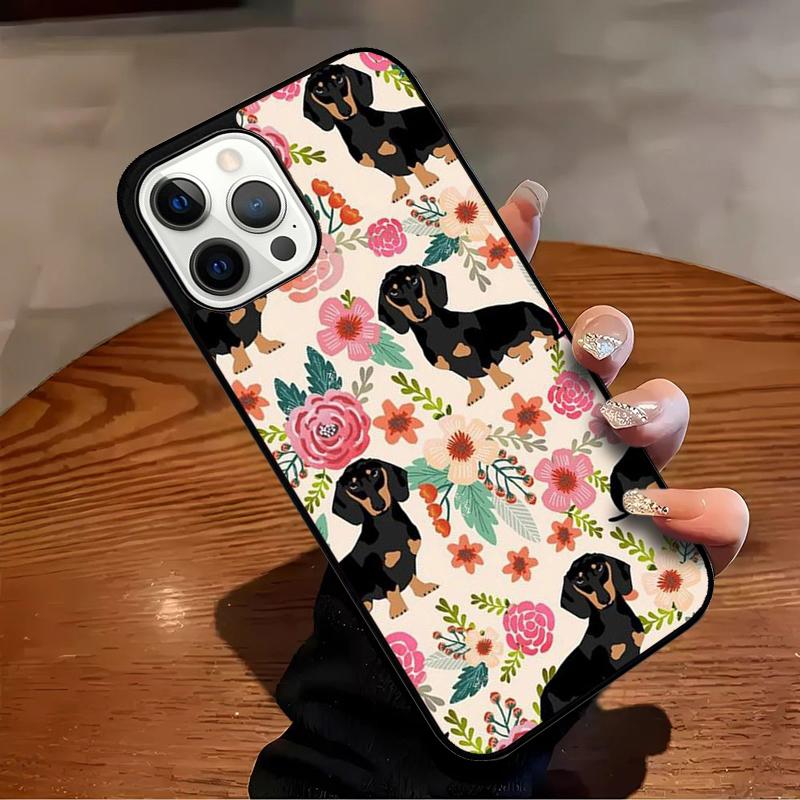 Dachshund Teckel Dackel Dog Phone Case For iPhone 17 Air 16 15 14 13 12 11 Pro Max Max Plus Bumper Case Cover