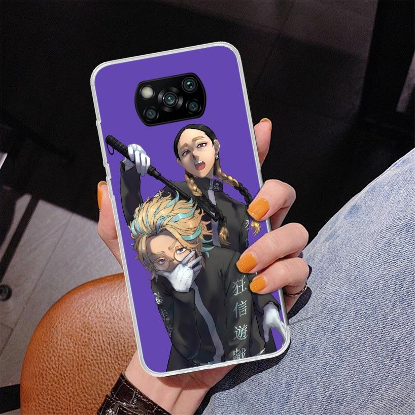 Ran Haitani Rindou Tokyo Aevengers Phone Case For Xiaomi Poco X7 X6 X5 Pro F7 Ultra Redmi 15C 15 13C 13 12C 12 10 10A 10C 9 9A 9