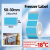 For NIIMBOT B21 B1 B203 B3S Frozen Label Paper Resistant To Low Temperatures Down-18°C For Kitchen Freezer Cabinet Sticker Roll