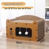Multifunctional Cat Tree & Scratching Board with Nest and Toy