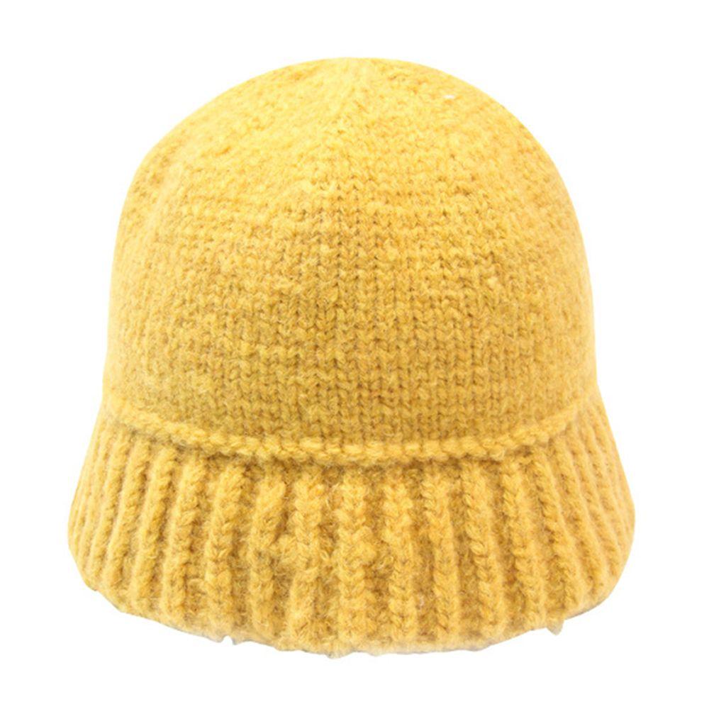 Полиэстер Хлопок Женская Панама Вязаная Шапка из Шерсти Корейская Шапка Осенне-Зимняя Шляпа
