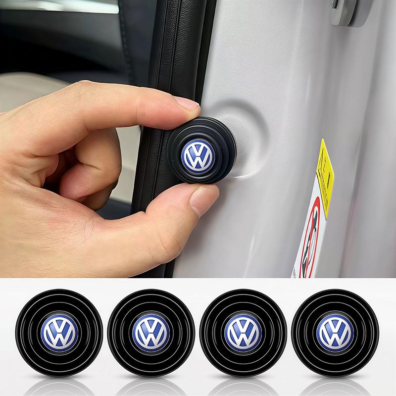 4Pcs Car Door Anti-shock Pad Anti-noise Buffer Gasket Auto Interior For VW Golf GTI Polo Tiguan Touran Jetta Passat CC T5 Beetle zh3