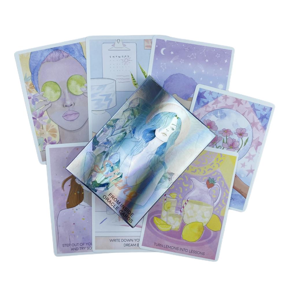 Blue Bird Lenormand Oracle Cards Tarot Divination Deck English Vision Edition Board Playing Game For Party