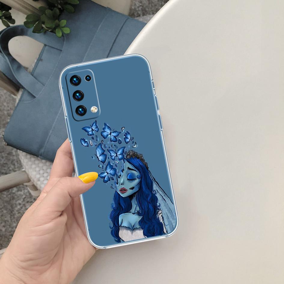 BF21 C-Corpses Cartoon B-Brides Phone Case for Motorola Moto G7 G8 G9 G84 G85 G73 G24 G15 Z2 Play Power Plus