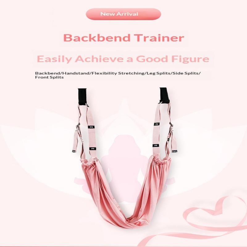 Yoga Inversion Sling Door Mounted Backbend Strap High Polyester Heavy Duty For Home Fitness Back Opening Stretch