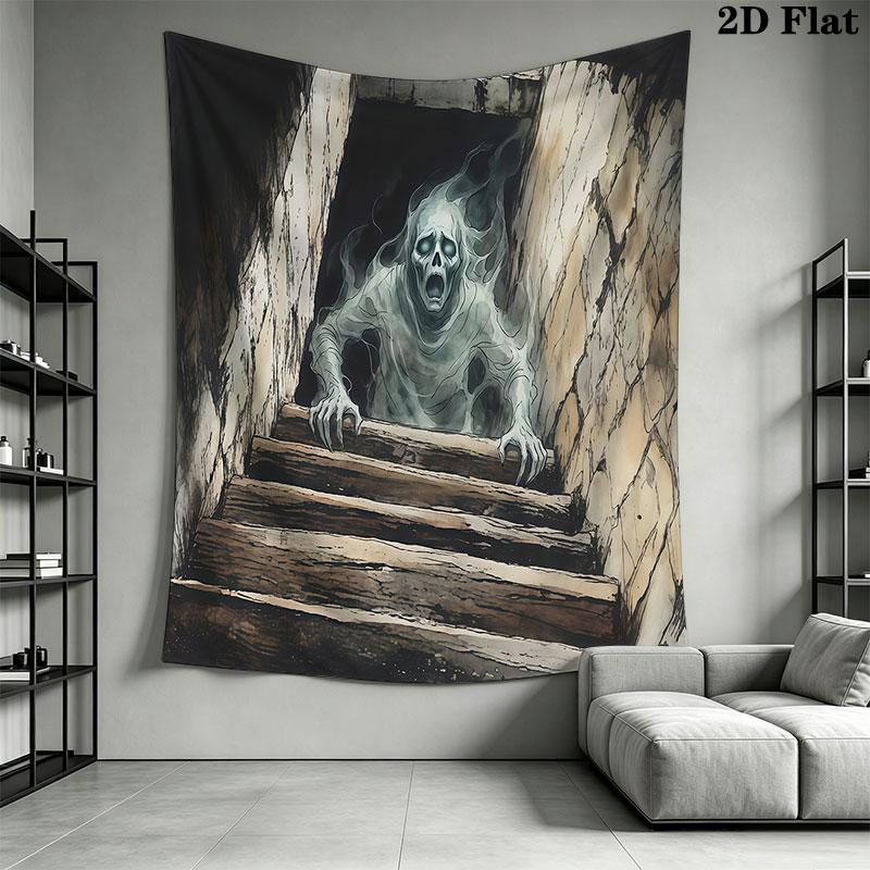 Horrible basement Wall Hanging Printed Fabric Blanket Decorative Tapestries for Bedroom Living Room Home Decor