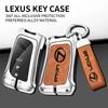 For Lexus NX ES UX US RC LX GX IS RX 200 250h 350h LS 450h 260h 300h UX200 Keyring Auto  Car Key Case Cover Key ShellBW3 