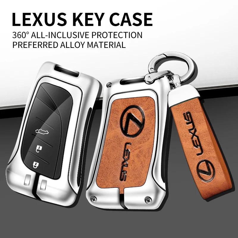 For Lexus NX ES UX US RC LX GX IS RX 200 250h 350h LS 450h 260h 300h UX200 Keyring Auto Car Key Case Cover Key ShellBW3