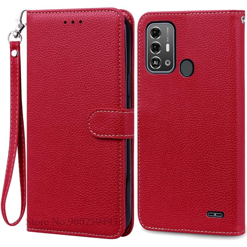 For ZTE Blade A53 Pro Case Soft Silicone Wallet Leather Case For ZTE Blade A53 Pro Case Flip Cover Coque Fundas