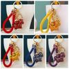 Exquisite Zodiac Horse Pendant Rhinestone New Year Pendant Fashion Horse Year Keychain  Ornaments