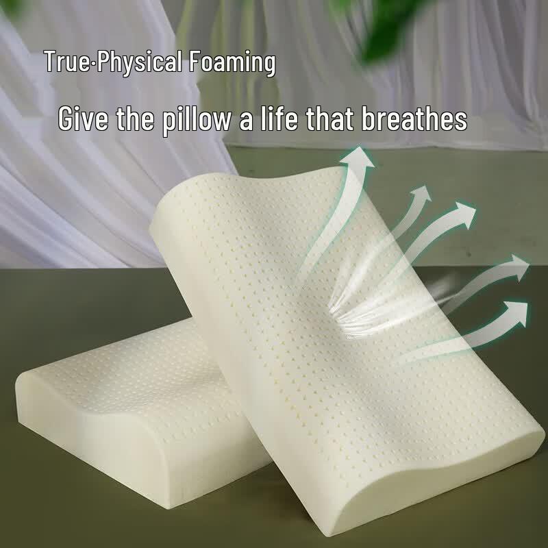 Golden Oak Talalay Latex Neck Pillow for Adults
