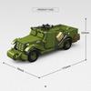 M3A1 Бронеавтомобиль M6 Грузовик M22 Локуст Вторая мировая война Высадка в Нормандии Великобритания США Германия Армия Наборы Строительные блоки Кирпичики Игрушка Вторая мировая война Военный