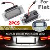 2x Fits For Fiat 500X 2014 2015 2016 2017 2018 2019 White Canbus LED Number License Plate Lights Lamp
