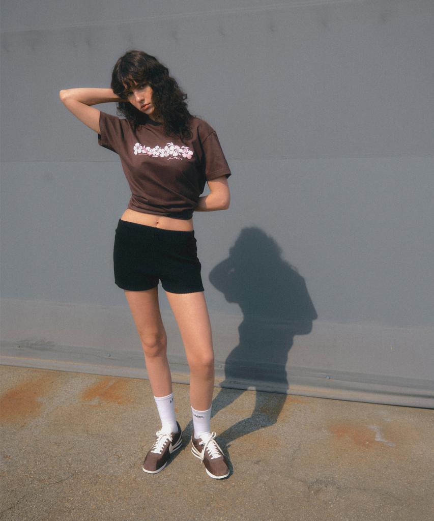LMC Hibiscus Tee White