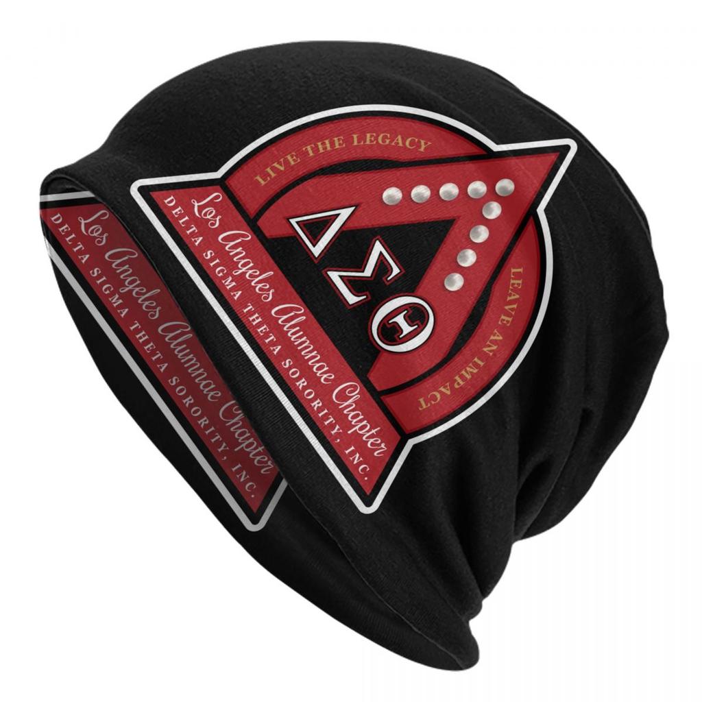 Индивидуальные шапки-бини Delta Sigma Theta Уличные вязаные шапки Для женщин Унисекс Теплые зимние шапки-бини