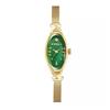 Niche Popular Retro Style Oval Luxury Diamond-Encrusted Women'S Watch Small Temperament Does Not Fade Quartz Watch