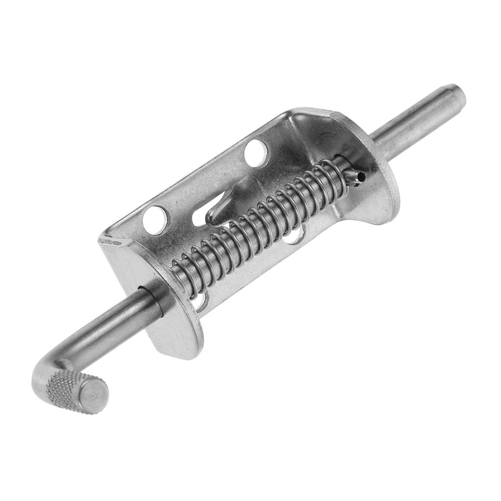 1 шт. Прочный сдвижной засов из нержавеющей стали, защелка для ворот, подпружинный замок для двери, для забора, шкафа, холодильника, безопасности