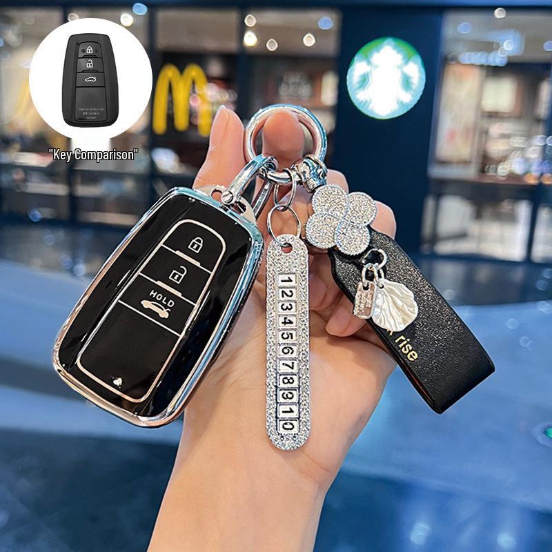 Женские брелоки для Toyota: Corolla, Camry, Levin, Avalon, Highlander, RAV4 и CHR.