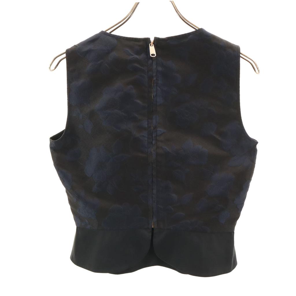 Beauty products MAX&CO Floral No sleeve blouse 42 black tops Women Used