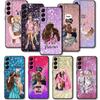 Чехол для Samsung Galaxy S23 S22 S21 S20 Fe Ultra S10 S9 S8 Plus Note 20ultra 10plus, чехол для женщины, ребенка, мамы и девочки