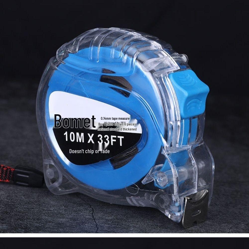 Высокоточная износостойкая прозрачная рулетка из нержавеющей стали (5м)