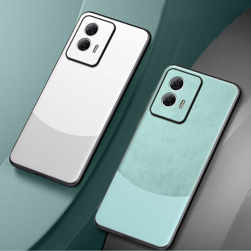 Роскошный чехол из искусственной кожи для телефона Motorola Edge 50 Fusion, задняя крышка, силиконовый защитный чехол для Motorola Moto Edge50 Fusion 5G