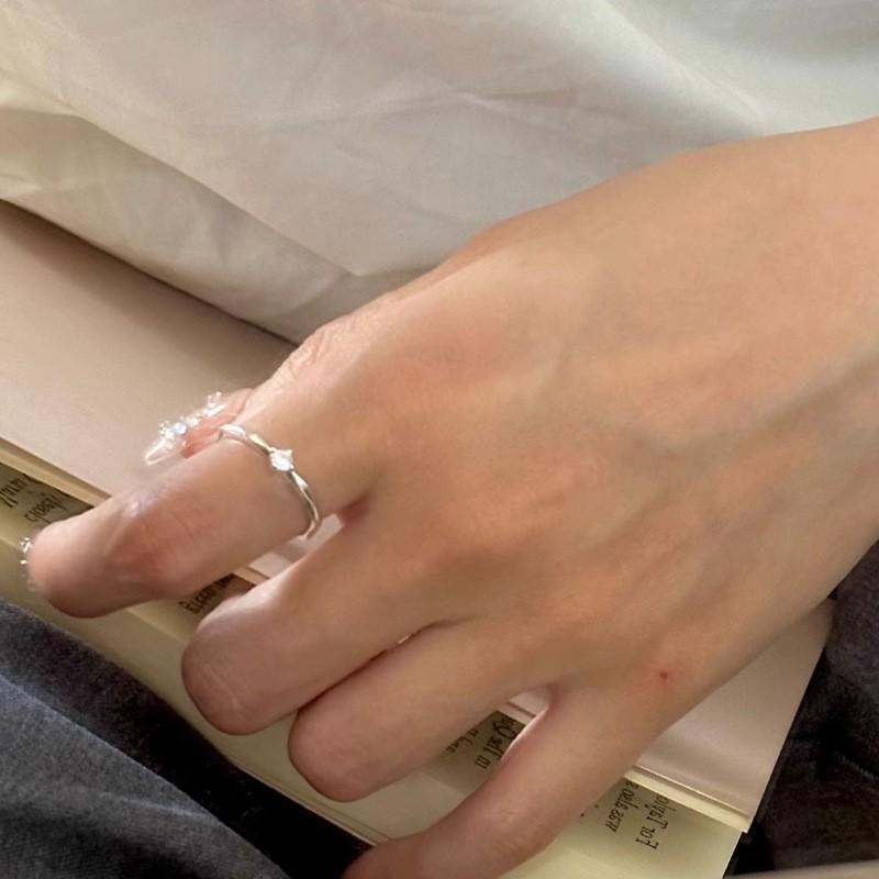 Enamel Colorful Butterfly Ring For Women Adjustable Open Design Unique And Jewelry Chic