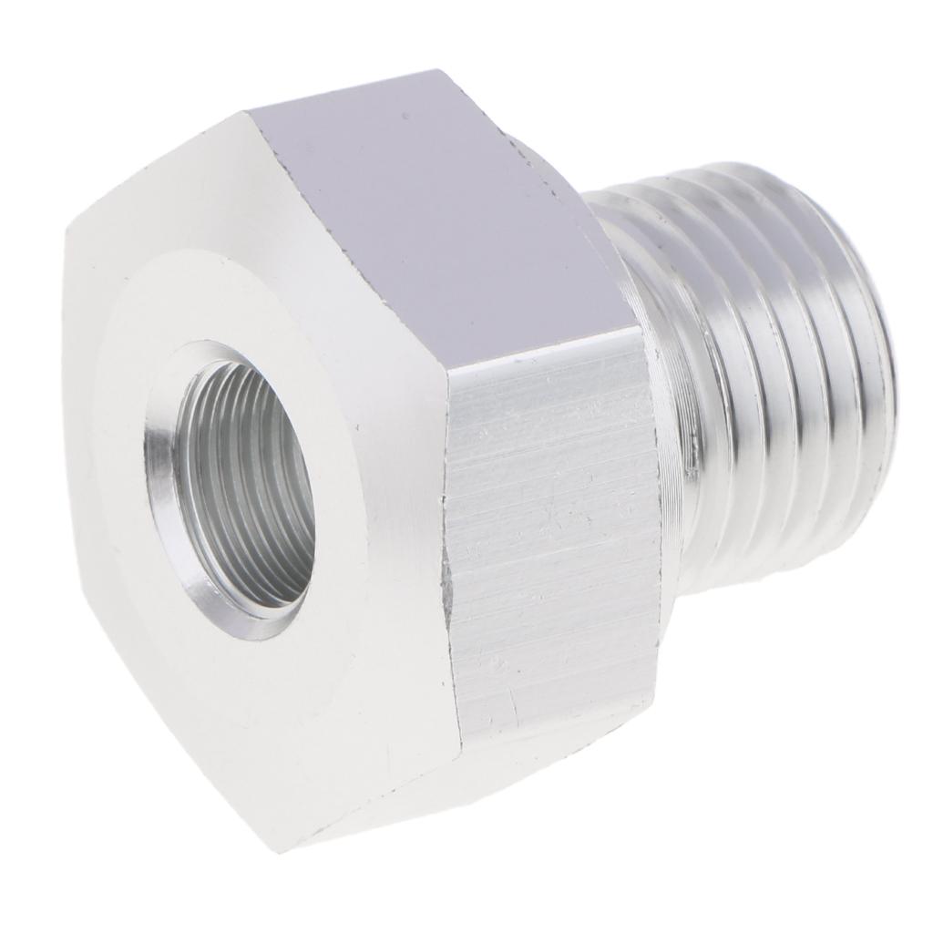 Engine Oil Pressure Sensor Adapter Aluminum Oil Sensor Connector for LS Series Oil Tray Crankcase and Fan Replacement