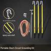 Miling Outdoor Portable Grounding Wire & Rod Kit
