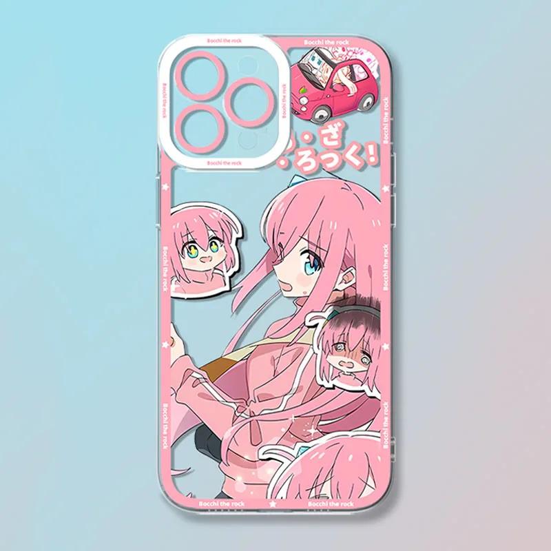 Аниме Bocchi The Rock Милый чехол для Xiaomi Redmi Note 14 13 12 Pro Plus 5G 4G Redmi 15C 14C 13 13C 12 12C 9 9A 10C A5 A3