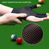 Нескользящая перчатка на три пальца Эластичная перчатка для снукера и бильярда Перчатка для бильярда Аксессуары для фитнеса