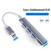 USB C HUB USB 3.0 HUB Type C 4 Port Multi Splitter Adapter OTG Macbook HUB Pro 13 15 Air Mi Pro HUAWEI Computer Accessories