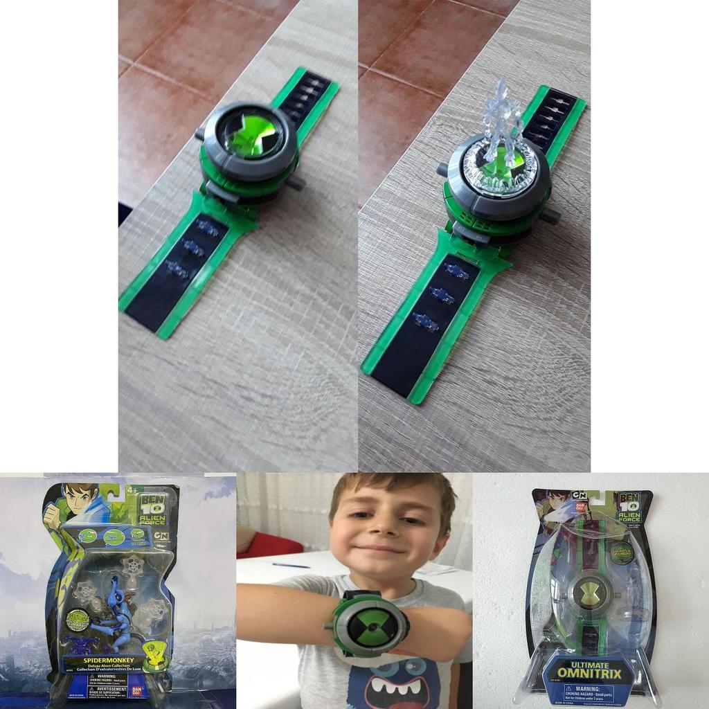 Ben10 Проекционные часы Омнитрикс Высококачественная детская игрушка с регулируемым ремешком и функцией вращения