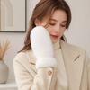 1pair Thickened Plush Gloves Windproof Full-Finger Gloves New Winter Mittens  Women