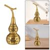 Brass Gourd Statue Feng Shui Figurine Carvings Fu Characters Traditional Chinese Fengshui for
