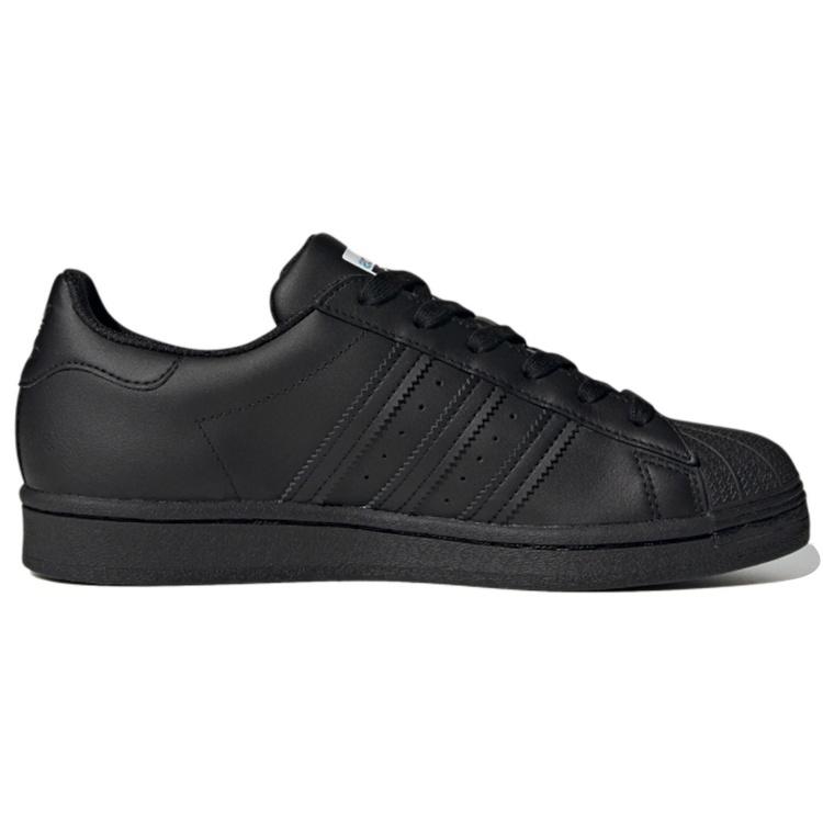 (WMNS) adidas originals Superstar 'Black Red Blue' Women's FW3695