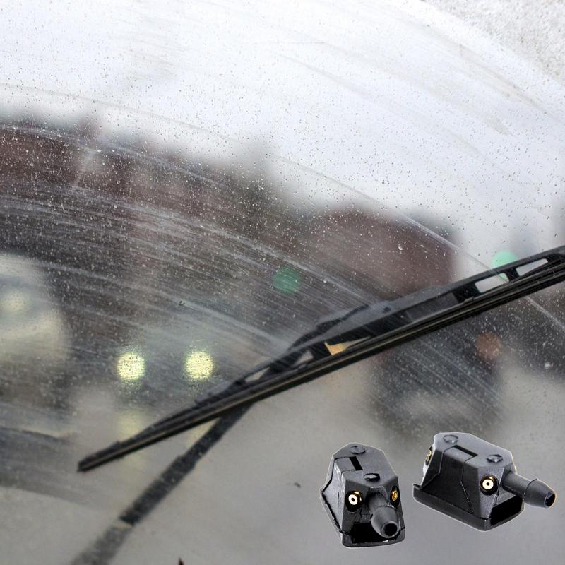 Регулируемая форсунка стеклоочистителя автомобиля 2 шт. форсунки стеклоомывателя переднего стекла сменная форсунка стеклоомывателя для автопринадлежностей