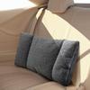 Ergonomic 3-Segment Lumbar Pillow Soft Back Support Cushion Universal Waist Cushion  Sofa