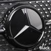 1pcs Car Front Grille Emblem Star Badge  Logo Mirror For Mercedes Benz W205 W204 W253 W213 W206 W166 gle glc