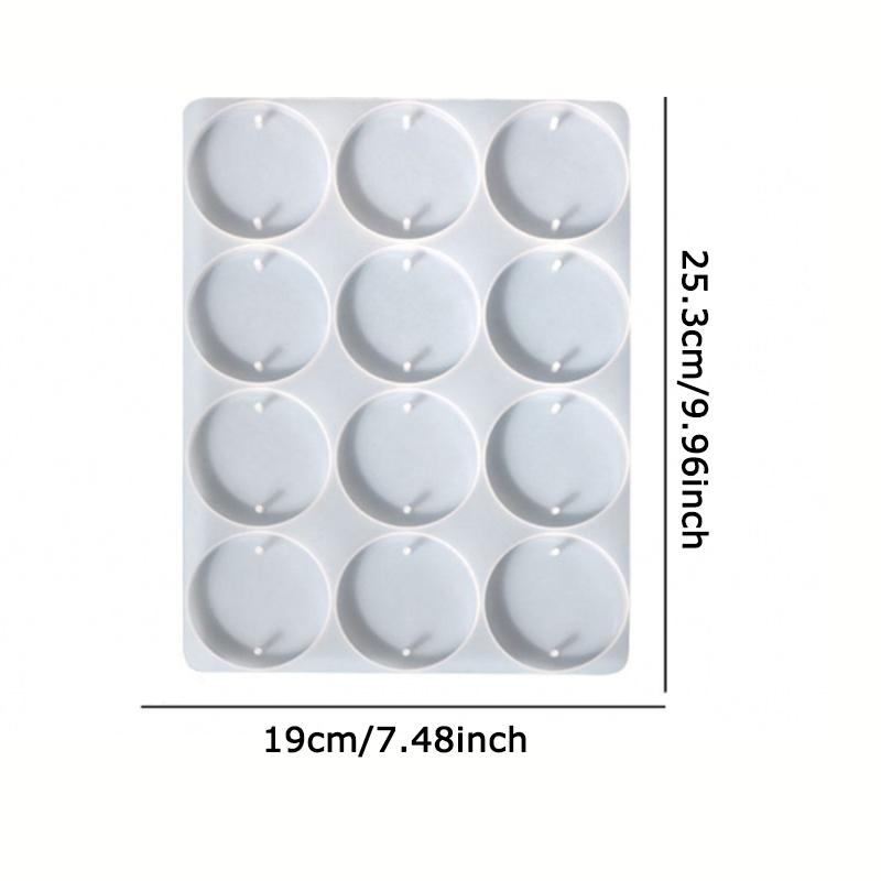 WTEMPO Креативные силиконовые формы для DIY круглой формы, подвеска-колокольчик, браслет, ювелирные изделия, формы для изготовления поделок, специальные праздничные подарки