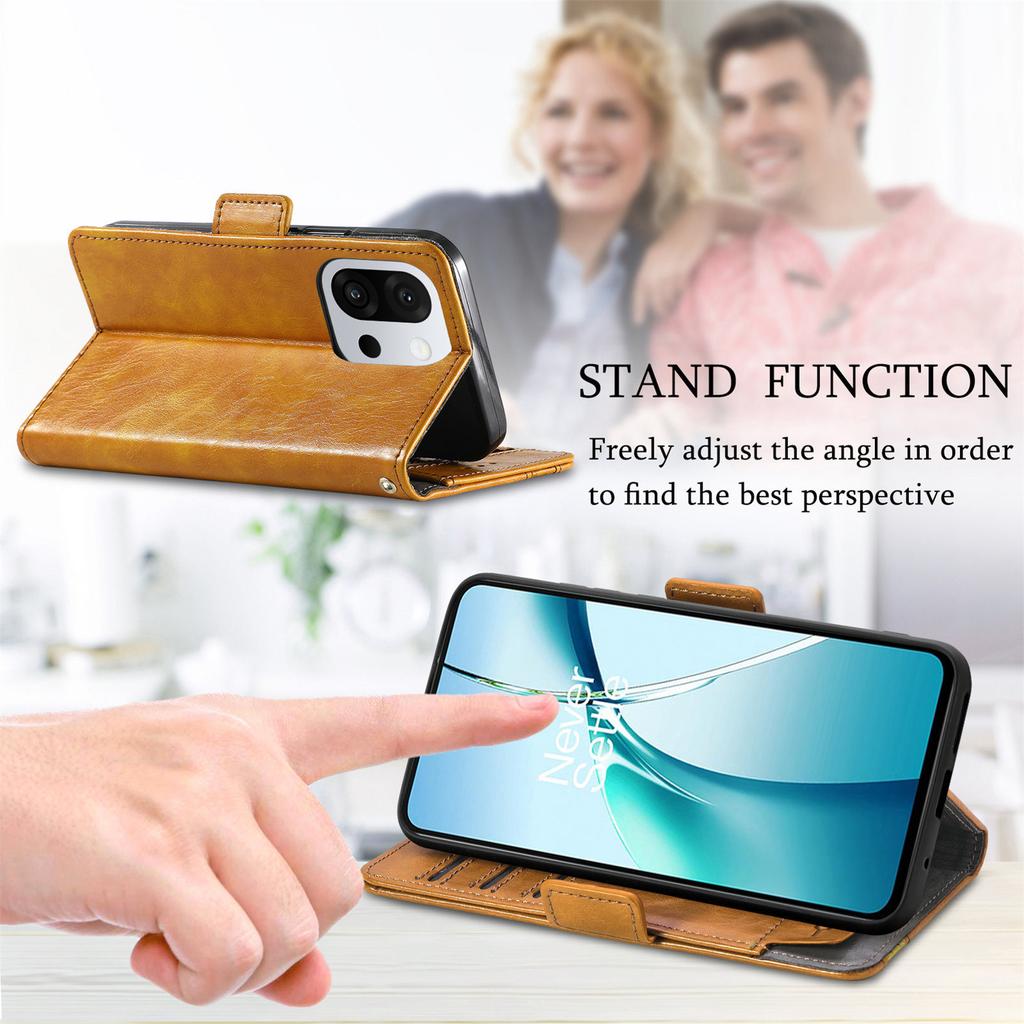 Многофункциональный кожаный чехол-книжка с магнитной застежкой для серии OnePlus. Nord CE 5G/Nord N100/Nord 4/13T/OnePlus 10... Где мода встречается с функцией