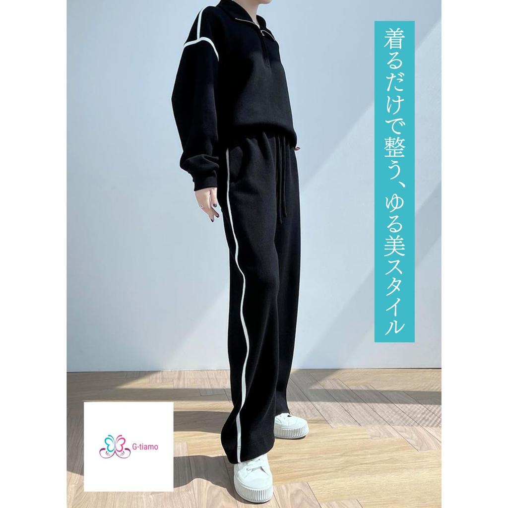 Домашняя одежда Стильная и свободная Идеально для и Стильная и простая толстовка-пуловер Женский комплект G-tiamo, Милый, По фигуре, Домашняя одежда, Спорт, Фитнес. (Дж. П.,