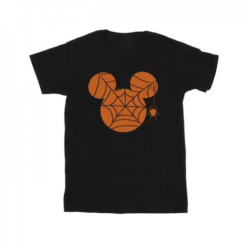 Mickey Mouse Mens Cobweb Cotton T-Shirt