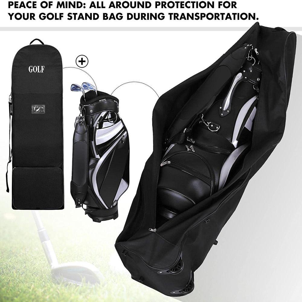 Large Capacity Club Storage Bag Foldable Storage Pouch Portable Golf Carrying Bag Outdoor