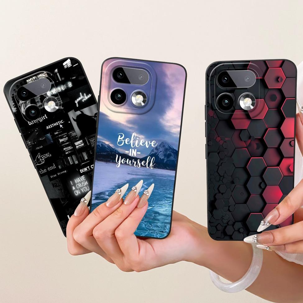 Для Realme 16 Pro Чехол Силиконовый Роскошный Модный Кавайный Милый Расписной Ударопрочный Чехол Для Телефона Для Realme RMX5121 RMX5120