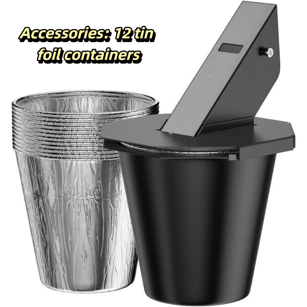 13pcs Upgraded Design Outdoor BBQ Grill Grease Collection Container Backyard Gatherings