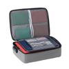 Travel Document Protection Bag Fireproof Waterproof File Storage Bag with Multi-Layer Design Card Holder File Organizer