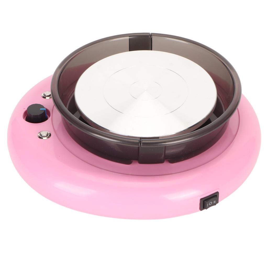 Мини гончарный круг с регулируемой скоростью, съемная чаша, электрическая машина для изготовления глины для детей