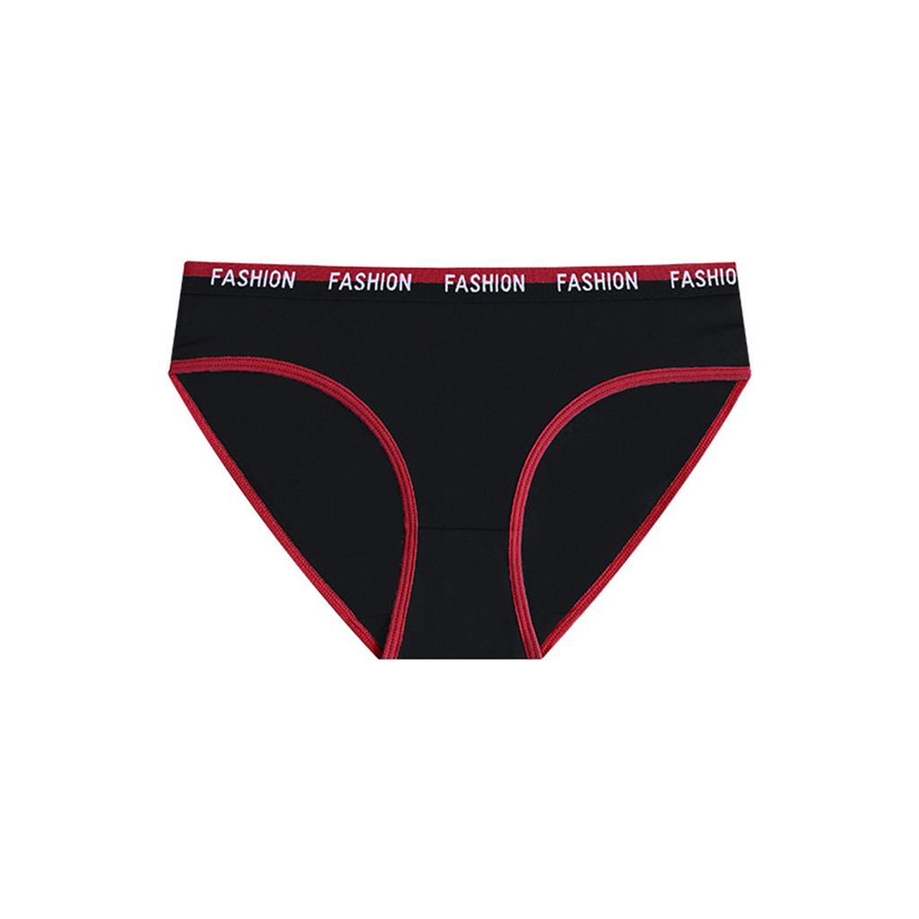 Ladies' Sporty Contrasting Letter Waistband Underwear